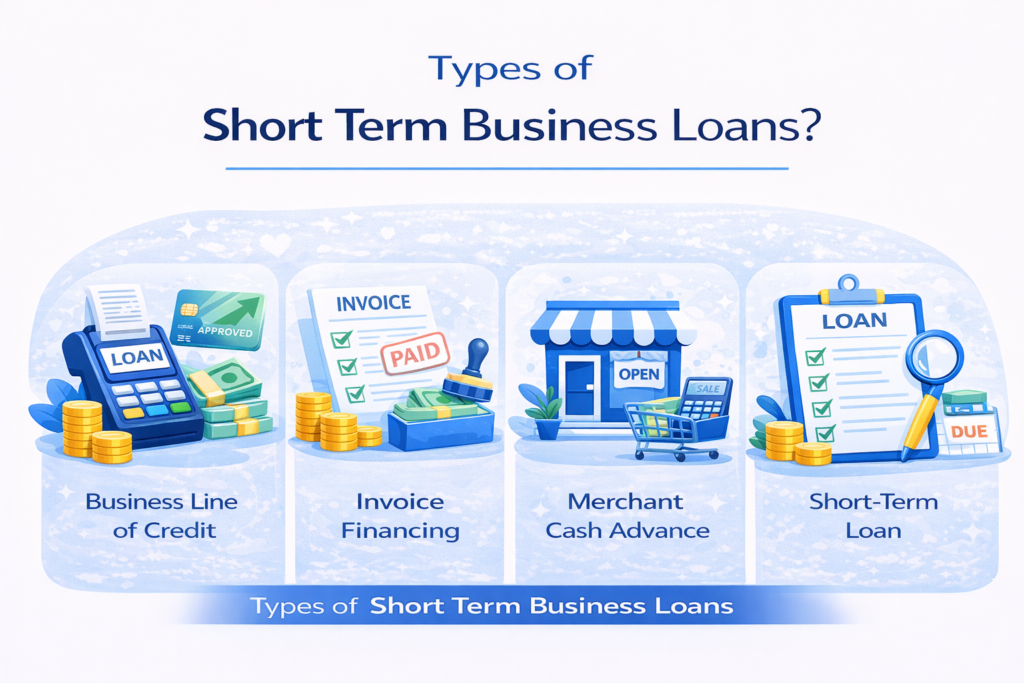 Types of Short Term Business Loans